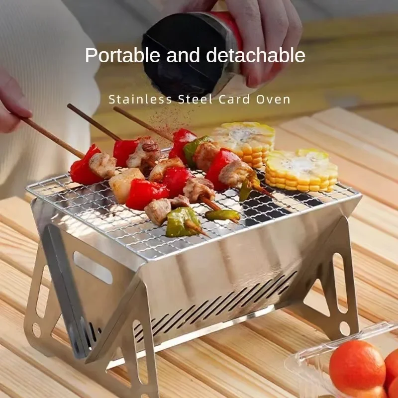 Portable Folding Barbecue Gril - огляд і ціна Outdoor Camping Oven
