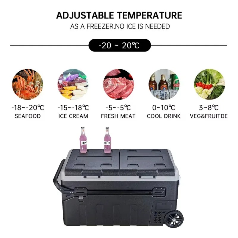 75/95L Overlanding Solar Mini  - огляд і ціна Outdoor Camping Fridge