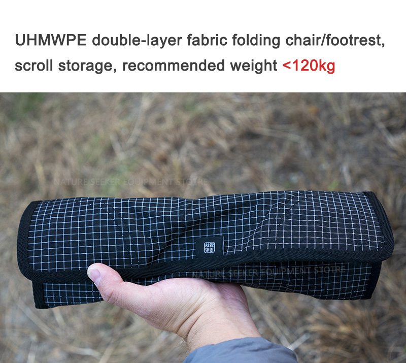 UHMWPE Stool Folding Chair Out - огляд і ціна Outdoor Camping Loveseat